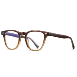 Vintage Square Prescription Glasses For The Nearsighted Rivet Frame Anti Blue Rays Student Myopes Lunettes 0 -0.5 -0.75 To -6.0