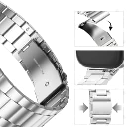 Stainless Steel Strap For Redmi Watch6 5 4 Metal Luxury Band Replacement Watchband For Xiaomi MiBand8/9Pro Sport Bracelet Correa