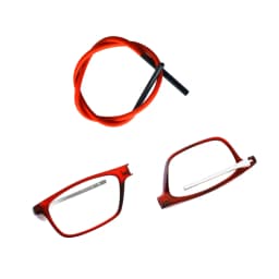Magnetic Readers Reading Glasses for Men Portable Square Plastic Titanium Diopter Hanging Neck 1.0 1.5 2.0 2.5 3.0 3.5