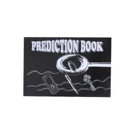 1pcs Prediction Book Magic Trick Magic Props Gimmick Stage Close Up Fire Comedy Accessories Children Beginners Primary Tricks