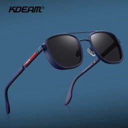 KDEAM 2026 New Man Classic Polarized Sunglasses Outdoor Sports Decoration Sun Glasses Anti Blue Light Fashion Luxury HD Glasses