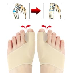Bunion Corrector, Toe Separator for Big Toe Relax, Spread and Stretch for Hallux Valgus & Bunion Support, Protector for Big Toes