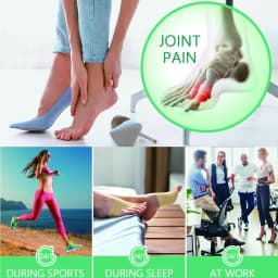 Bunion Corrector, Toe Separator for Big Toe Relax, Spread and Stretch for Hallux Valgus & Bunion Support, Protector for Big Toes