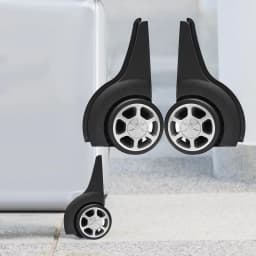 2x Replacement Luggage Wheels Silent Durable Suitcase Wheels Swivel Casters