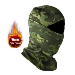 Winter Keep Warm Camouflage Balaclava Polar Fleece Cycling Full Face Mask Outdoor Motorcycle Ski Helmet Inner Cap Mask