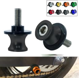 6/8/10mm Aluminum Alloy Motorcycle Screw Holder Swingarm Spools Slider Stand Screw Swingarm Motorcycle Equipments Accessories
