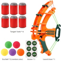 Montessori Throw Sport Slingshot Target Sticky Ball Dartboard Basketball Board Games Educational Outdoor Game Toy