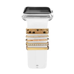 Decoration for Apple Watch Band Ultra2 10 9 8 Diamond Jewelry Bracelet Accessories for Samsung/Huawei Watch 20/22mm Strap Charms