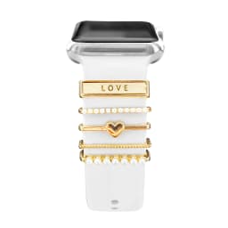 Decoration for Apple Watch Band Ultra2 10 9 8 Diamond Jewelry Bracelet Accessories for Samsung/Huawei Watch 20/22mm Strap Charms