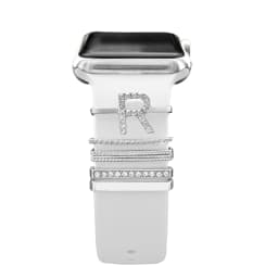 Decoration for Apple Watch Band Ultra2 10 9 8 Diamond Jewelry Bracelet Accessories for Samsung/Huawei Watch 20/22mm Strap Charms