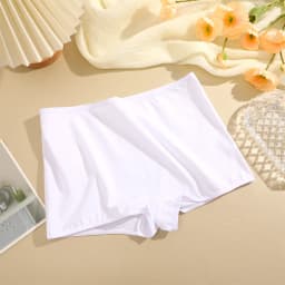Women Seamless Mide Rise Panties Cotton Underwear Women's Boxer Pants Fashion Seamless Safty Pants Female Breathable Lingerie