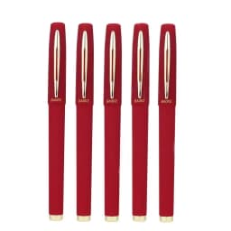 Baoke 0.5/0.7/1.0mm Large Capacity Signature Set Antibacterial Pen Black Carbon Office Neutral Roller Ball Pen Business Refill