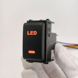 Car LED Light Front Fog Light Switch Rear Fog Lamp Push Button with wire For Nissan Qashqai Tiida X-TRAIL Patrol Y62 2008 - 2015
