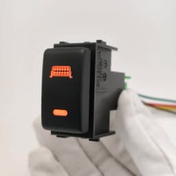 Car LED Light Front Fog Light Switch Rear Fog Lamp Push Button with wire For Nissan Qashqai Tiida X-TRAIL Patrol Y62 2008 - 2015