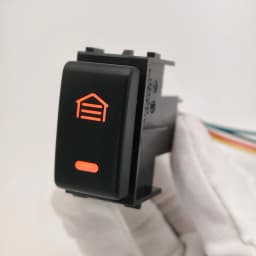Car LED Light Front Fog Light Switch Rear Fog Lamp Push Button with wire For Nissan Qashqai Tiida X-TRAIL Patrol Y62 2008 - 2015