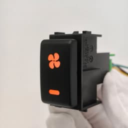 Car LED Light Front Fog Light Switch Rear Fog Lamp Push Button with wire For Nissan Qashqai Tiida X-TRAIL Patrol Y62 2008 - 2015