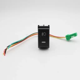 Car LED Light Front Fog Light Switch Rear Fog Lamp Push Button with wire For Nissan Qashqai Tiida X-TRAIL Patrol Y62 2008 - 2015