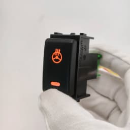 Car LED Light Front Fog Light Switch Rear Fog Lamp Push Button with wire For Nissan Qashqai Tiida X-TRAIL Patrol Y62 2008 - 2015