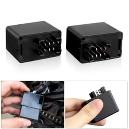 7Pin 12V Motorcycle LED Flasher Relay Turn Signal Indicator Blinker For Suzuki GSXR GSF GSX SV650 SV650S SV1000 SV1000S