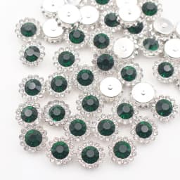 30PCS-100PCS Gold Flower Claw Rhinestones Glitter Crystals Trim Stones Beads Garment Crafts Sew On Rhinestones for Clothes Gems