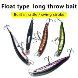 1 Pcs Japan Fishing Lure Minnow Hard Bait Swimbait 100mm 8g Artificial Bait Fishing Wobbler Crankbait Carp Perch Fishing Tackle