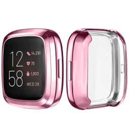Screen Protector Tpu Case for Fitbit Versa 2 Versa 3 Versa Lite Waterproof Smartwatch Shell Bumper Cover for Fitbit Versa Sense