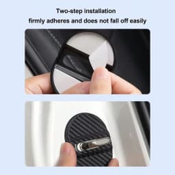 20264-piece Door Lock Covers - Universal Shock Absorbing, Noise Reducing, Waterproof and Easy to Install