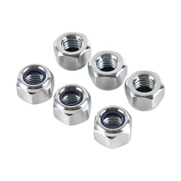 DIN982 Thickened Nylon Insert Lock Nut 304 SS Hex Locknut M3 M4 M5 M6 M8 M10 M12 M14 M16 M18 M20 Heavy Duty Anti-Loosening Nuts