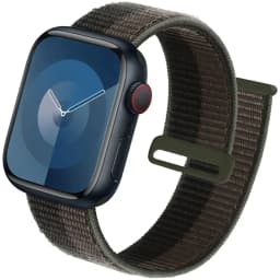 Nylon loop Strap For Apple Watch Bands 49mm Ultra2 44mm 40mm 45mm 41mm 46-42mm Bracelet for iwatch band Series 9 8 se 7 6 5 4 10