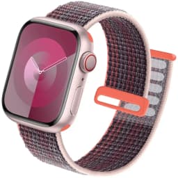 Nylon loop Strap For Apple Watch Bands 49mm Ultra2 44mm 40mm 45mm 41mm 46-42mm Bracelet for iwatch band Series 9 8 se 7 6 5 4 10