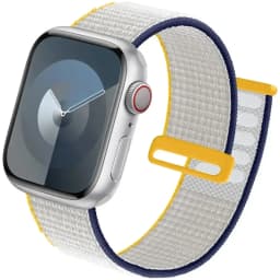 Nylon loop Strap For Apple Watch Bands 49mm Ultra2 44mm 40mm 45mm 41mm 46-42mm Bracelet for iwatch band Series 9 8 se 7 6 5 4 10