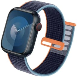 Nylon loop Strap For Apple Watch Bands 49mm Ultra2 44mm 40mm 45mm 41mm 46-42mm Bracelet for iwatch band Series 9 8 se 7 6 5 4 10