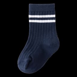 Baby Boys Crew Socks Autumn Children Boys Striped Thick Cotton Short Sock White Elementary Student Socks Infant Boys Ribbed Sock