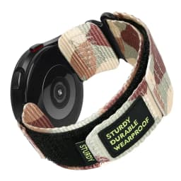 22mm 20mm Camouflage Nylon Strap for Samsung Galaxy Watch 7 6 5 4 40 44mm 6 Classic 43 47mm Band for Huawei Watch GT4 3Pro Band