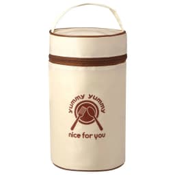 Portable Thermal Lunch Box Large-Capacity Round Barrel Insulated Food Storage Bag Fashion Aluminum Foil Tote Lunch Bag