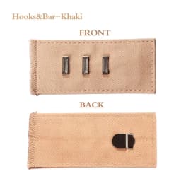 Unisex Waist Band Pant Extender Belt Tight Trousers Jeans Skirts Maternity Button Hooks Garment Accessories