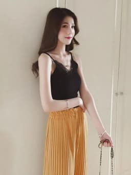 2026 Women Hook Flower Lace Tank solid Stitching V-neck Camis Female Knitted Short Slim Sleeveless Shirt Tank Casual Tops