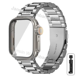 Ultra Case+Stainless Steel Band for Huawei Watch Fit 5 Pro 4 3 Strap Bracelet for Huawei Fit3 Fit4 Pro Fit5 5Pro Metal Wristband