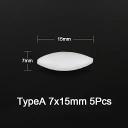 5 Pcs Laboratory Magnetic Bar Cylindrical Magnetic Stirrings Rod 3 Type Magnetic Stirrings Mixer Corrosion Resistant Mixer Rod