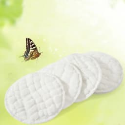 12pcs Reusable Nursing Breast Pads Washable Soft Absorbent Baby Breastfeeding