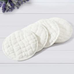 12pcs Reusable Nursing Breast Pads Washable Soft Absorbent Baby Breastfeeding