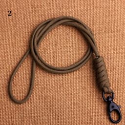 Paracord Keychain Lanyard Rotatable Buckle High Strength Parachute Cord Emergency Survival Backpack Triangle Key Ring Neck