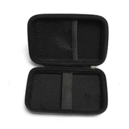 2.5 Hard Disk Case Portable HDD Protection Bag for External 2.5 inch Hard Drive/Earphone/U Disk Hard Disk Drive Case Black