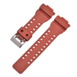Strap for Casio G-Shock GA-100/110/120/140/200/400/700 800 GD-100/110/120 G-8900 GLS-100 Replace Silicone Resin Watch Band 16mm