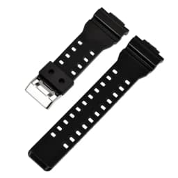 Strap for Casio G-Shock GA-100/110/120/140/200/400/700 800 GD-100/110/120 G-8900 GLS-100 Replace Silicone Resin Watch Band 16mm