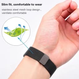 Magnetic Milanese Loop Strap For Samsung Galaxy Watch Ultra2 2026 2025 Stainless Steel Band For Samsung Galaxy Watch Ultra 47mm