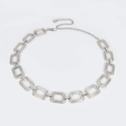 Street 1pc Versatile Hollow Out Square Shaped Metal Waist Chain For Women Fashionable Summer for Skirt Or Jeans
