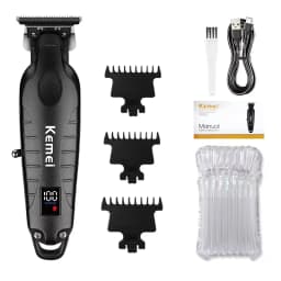 Kemei Hair Clipper Kit for Men, Electric Shaver, Hair Trimmer, Professional Cutting Machine, KM-2290, KM-2293, KM-1102