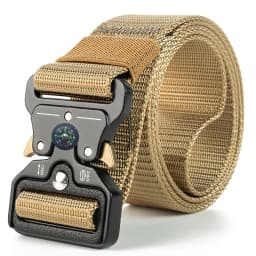Compass Men Belt Outdoor Hunting Tactical Multi Function Combat Survival High Quality Corps Canvas For Nylon Male Luxury