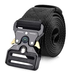 Compass Men Belt Outdoor Hunting Tactical Multi Function Combat Survival High Quality Corps Canvas For Nylon Male Luxury